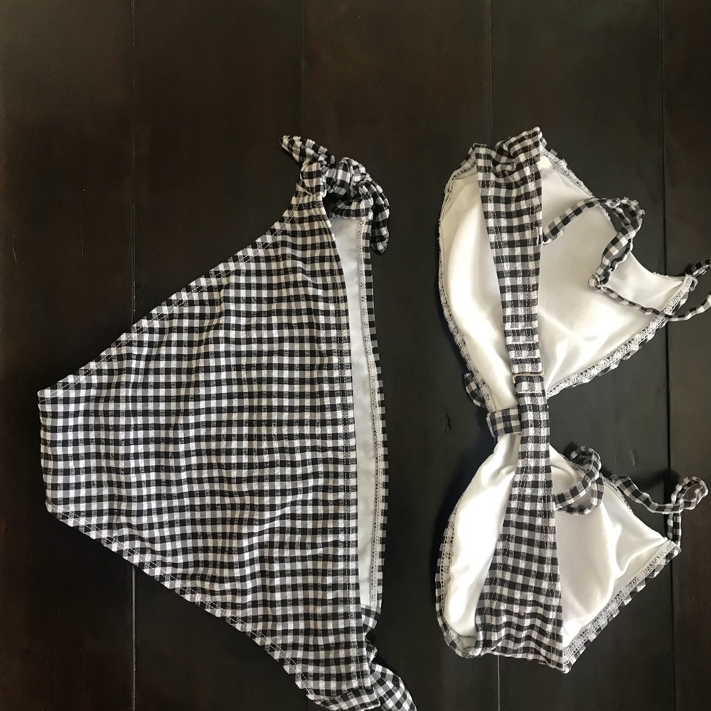 Checkered print bikini - Picture 6 of 6